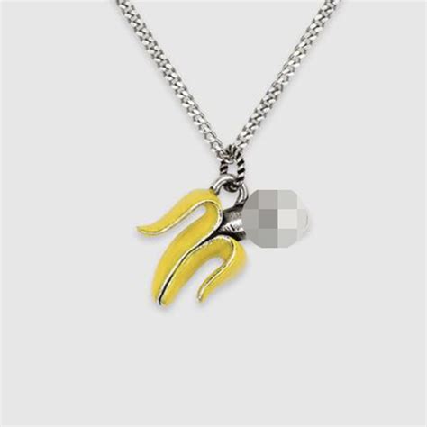 phallic banana necklace gucci|Harry Styles’s Grammys Ensemble Was Ever So Slightly NSFW.